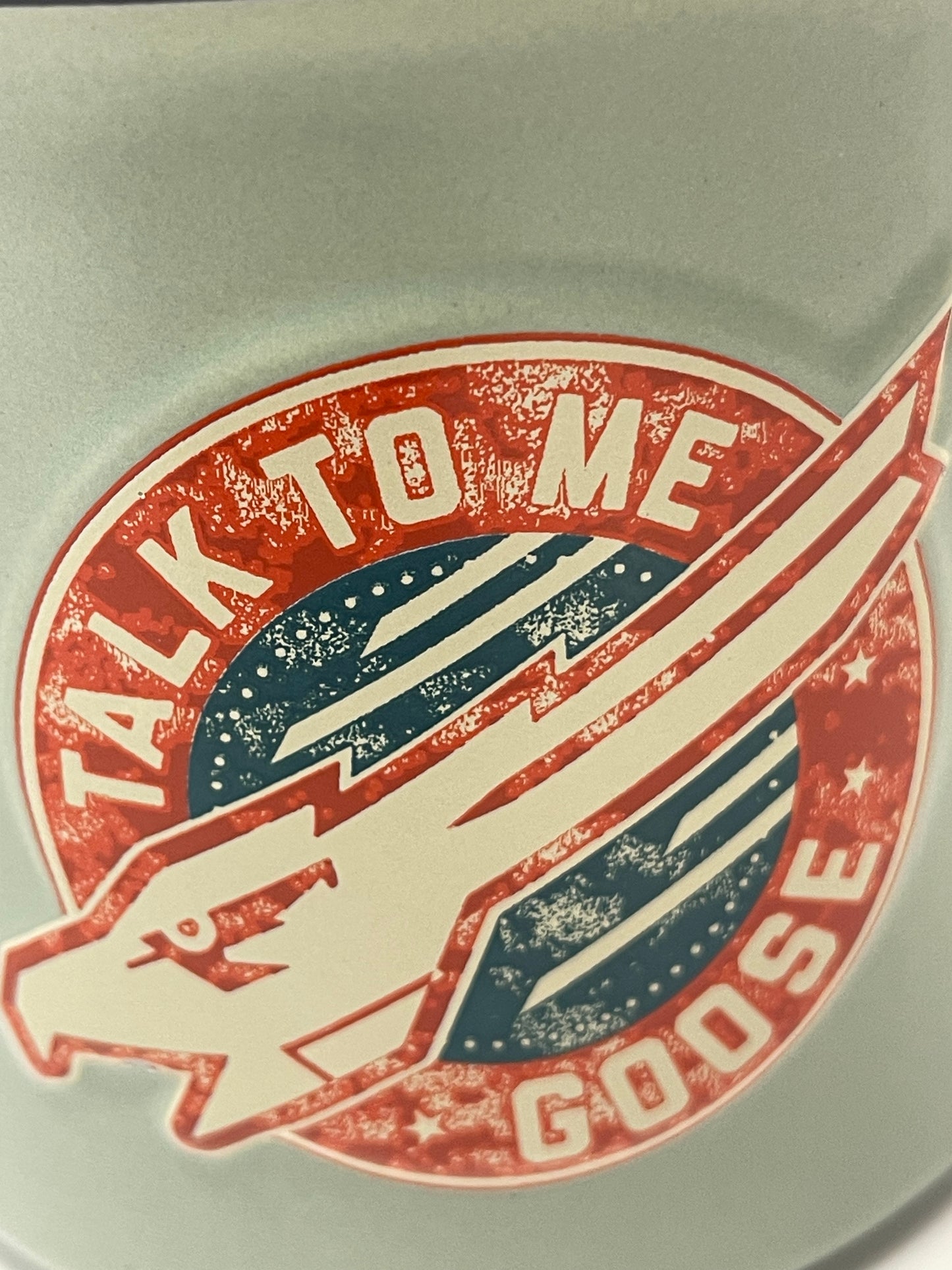 Top Gun Talk to Me Goose Stoneware Coffee Mug, 16oz,