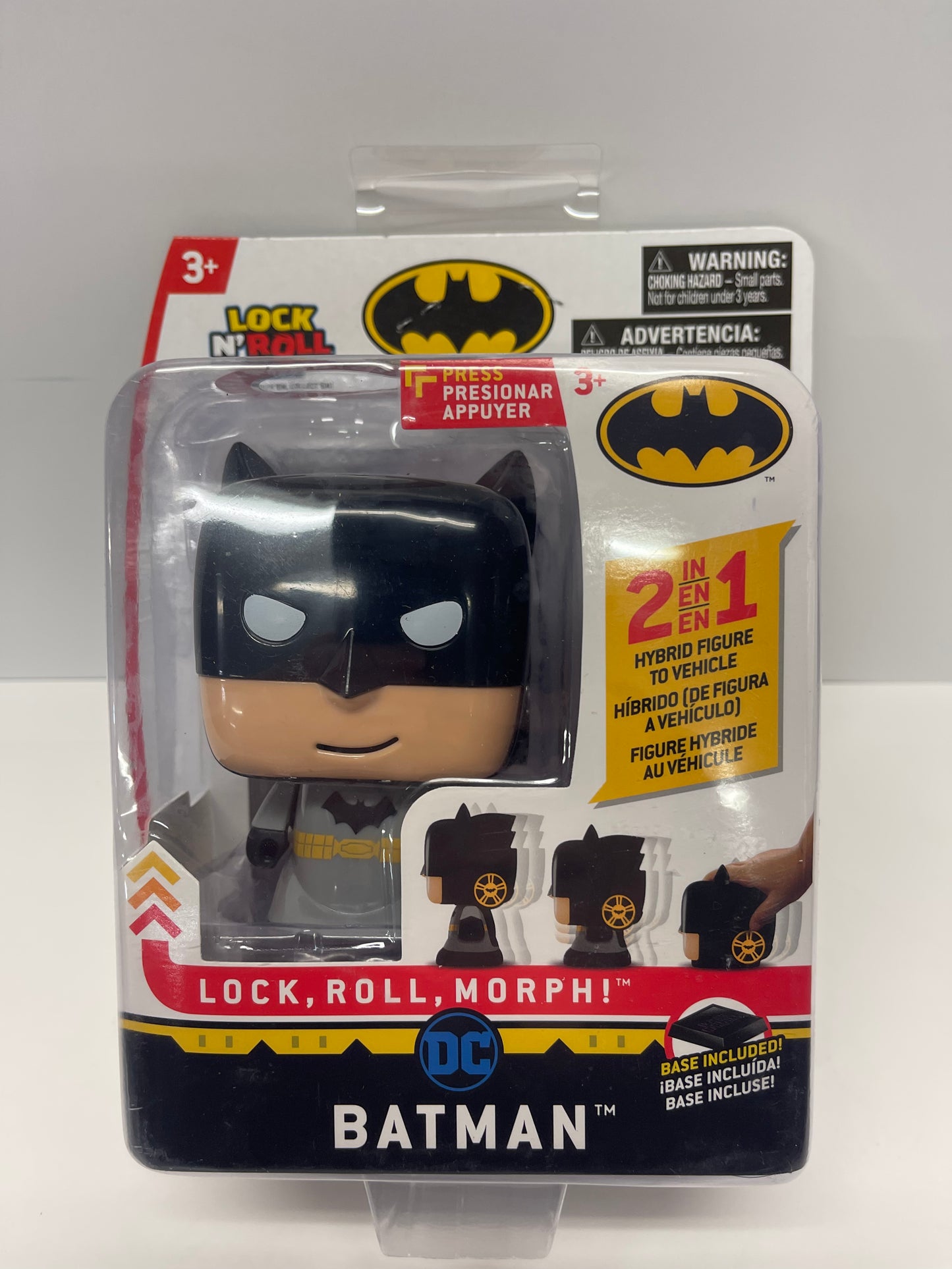 DC BATMAN Lock N’Roll Pals (Hybrid Figure To Vehicle Toy) Brand New