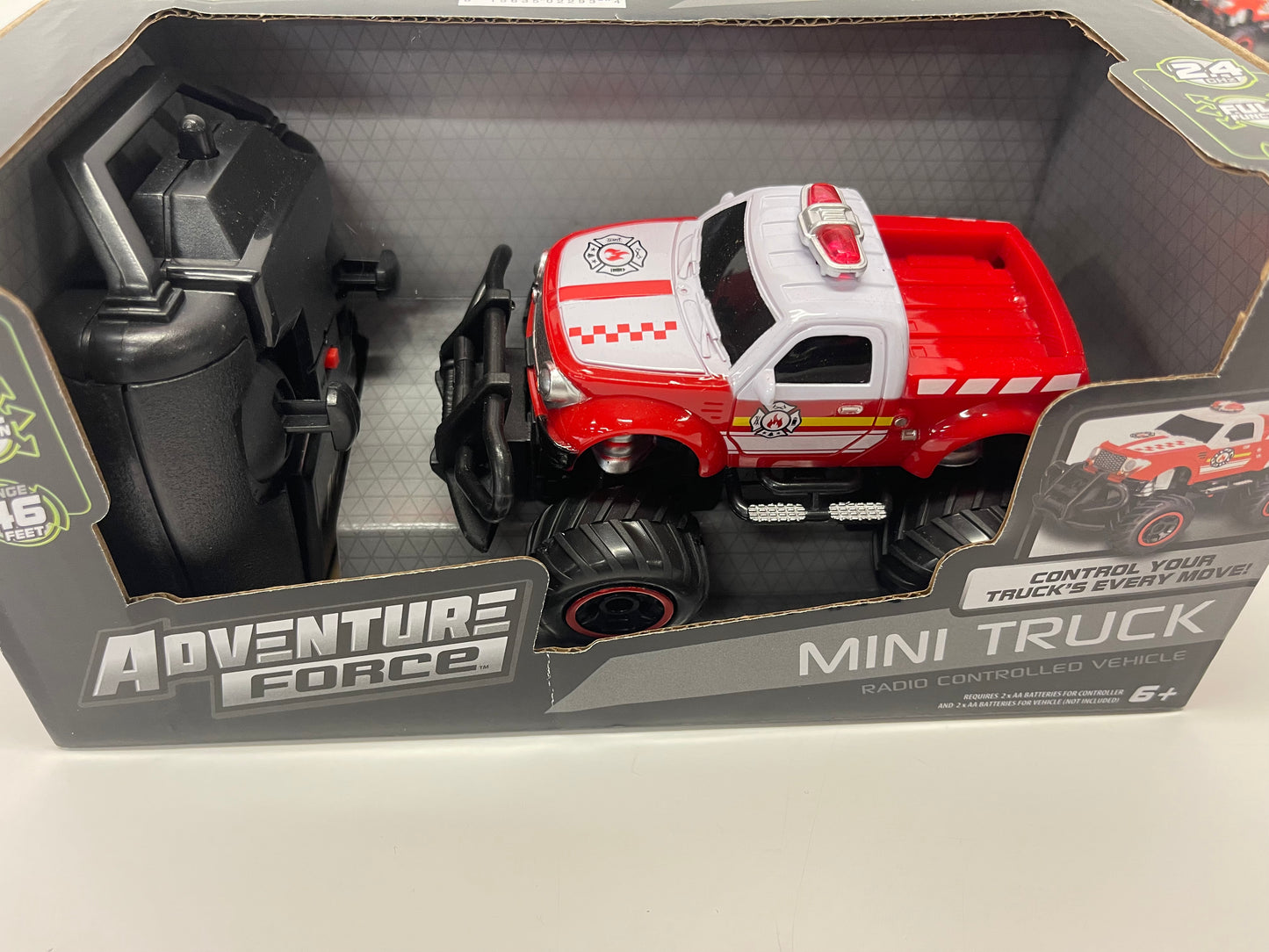 Adventure Force Mini Fire Truck & Yellow/blk TRUCK SET