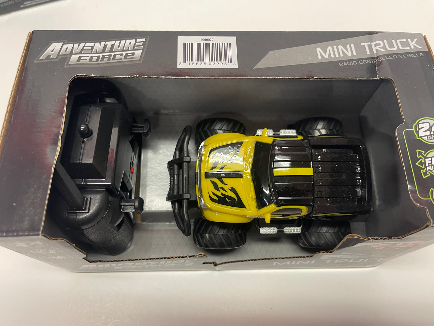 Adventure Force Mini Fire Truck & Yellow/blk TRUCK SET