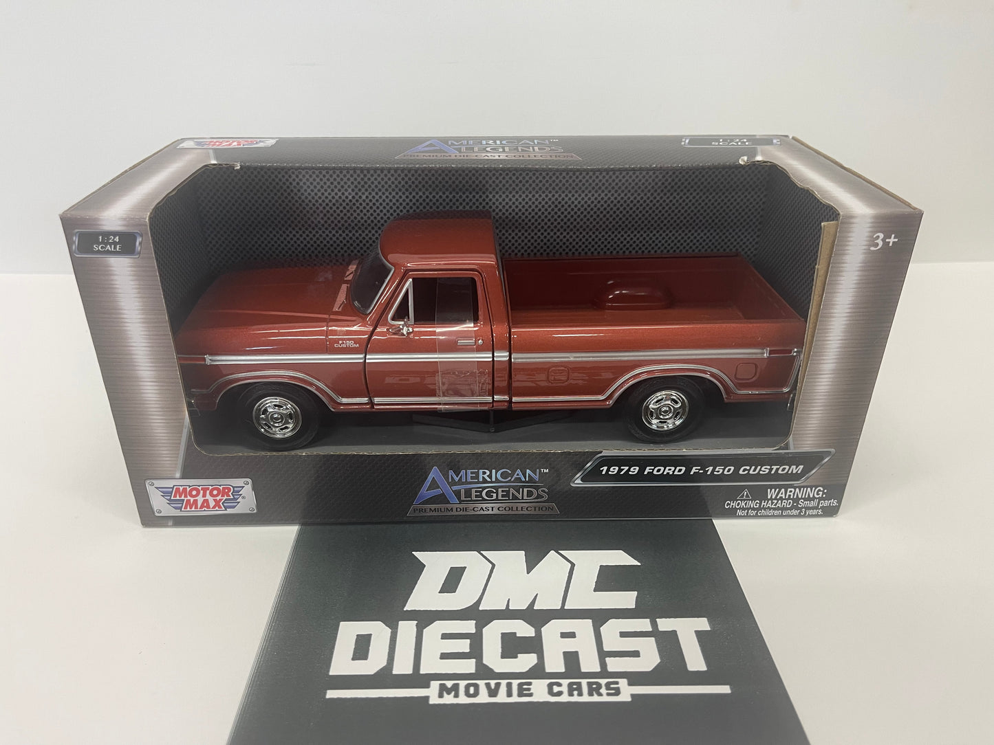 Motor Max American Legends 1979 Ford F-150 Custom Brown Premium Diecast 1/24