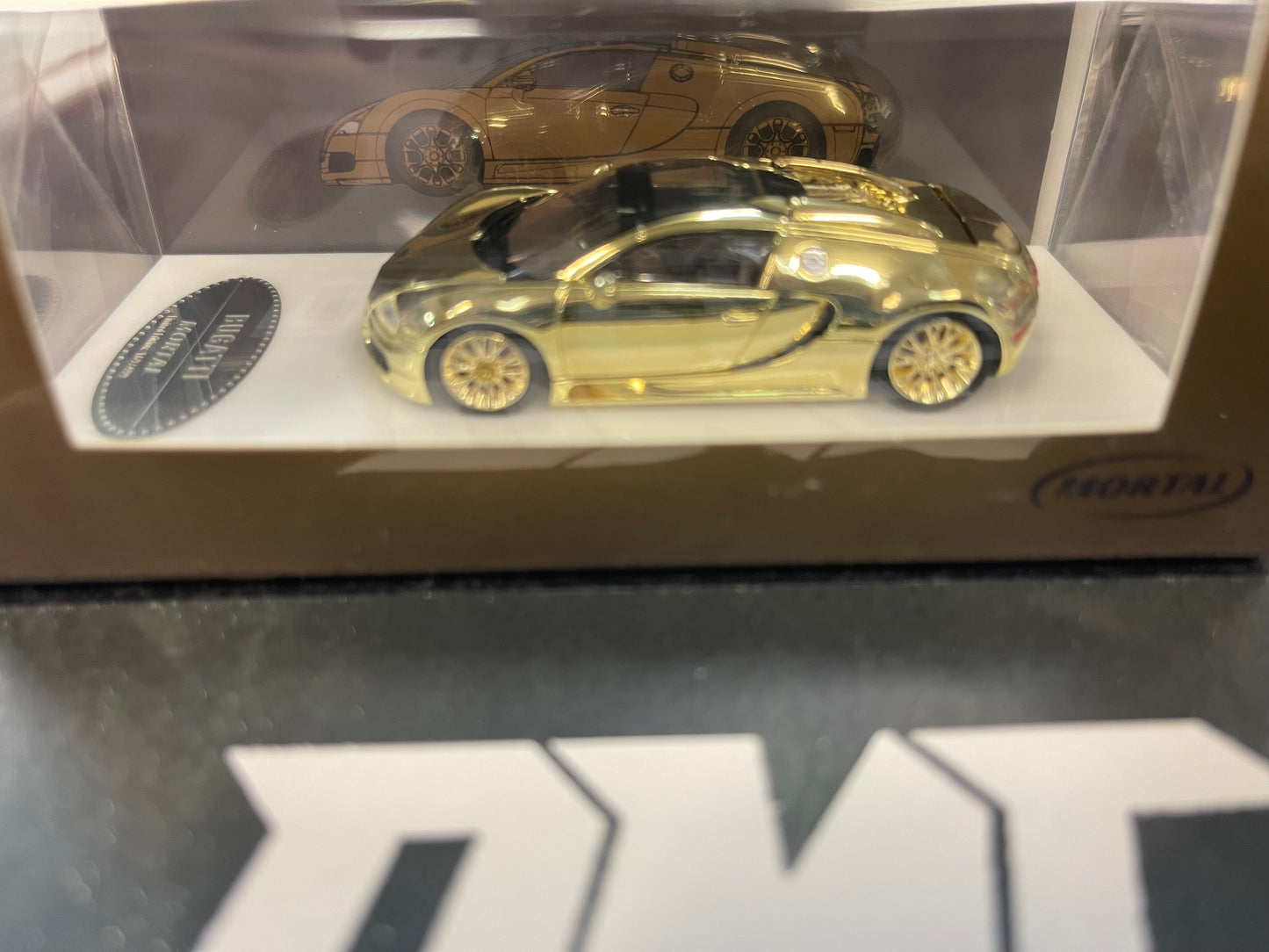 Mortal 1:64 Bugatti Veyron HEC 2024 Limited Edition Diecast Model GOLD