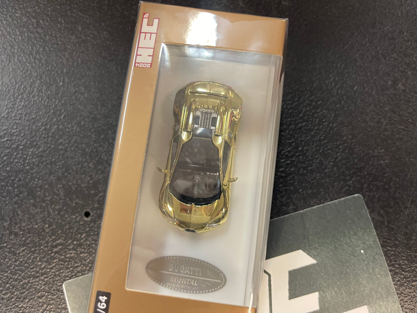 Mortal 1:64 Bugatti Veyron HEC 2024 Limited Edition Diecast Model GOLD