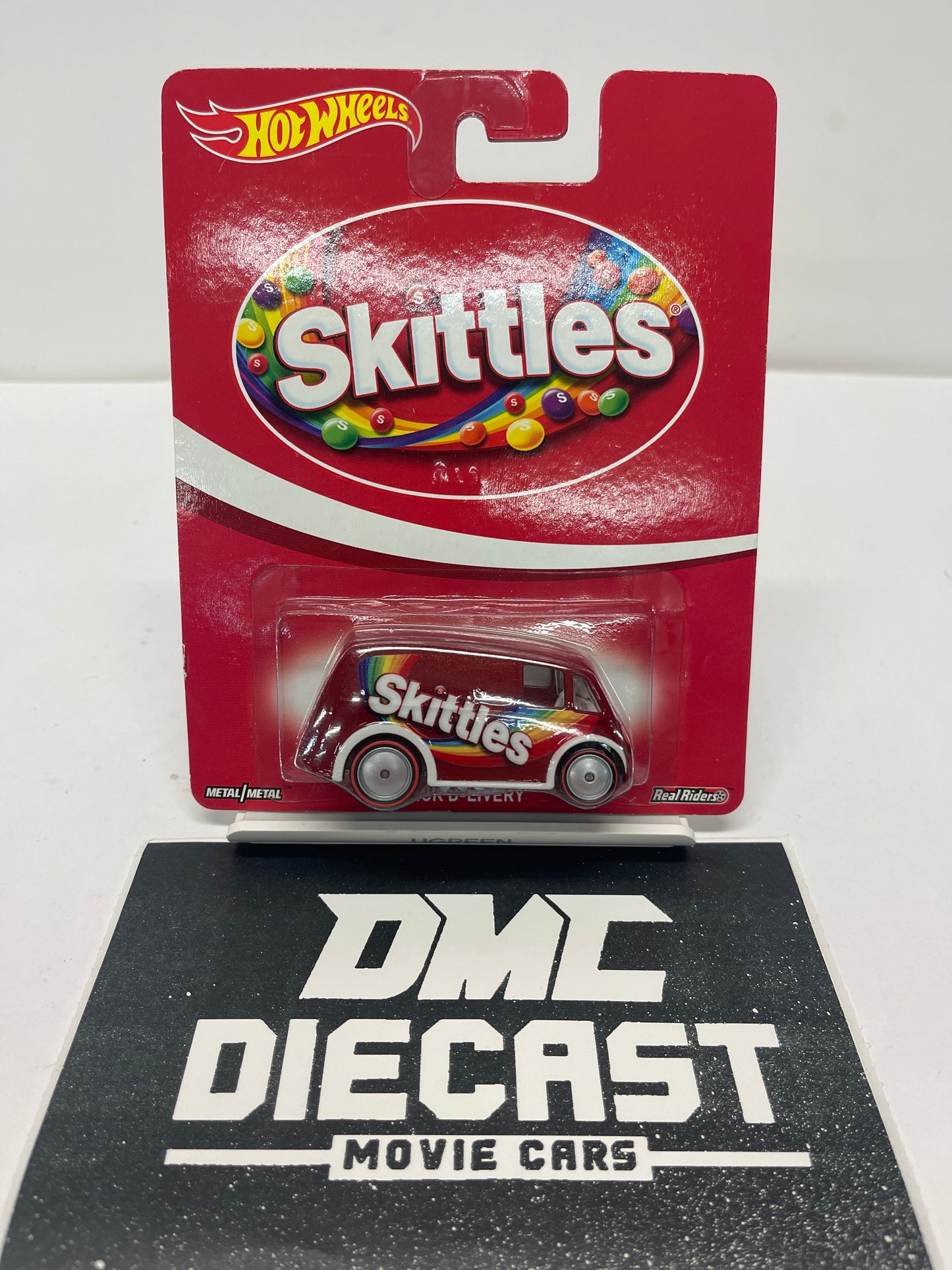 2015 Hot Wheels QUICK D-LIVERY Skittles - Mars Candy - HW Pop Culture 1:64 BDR84