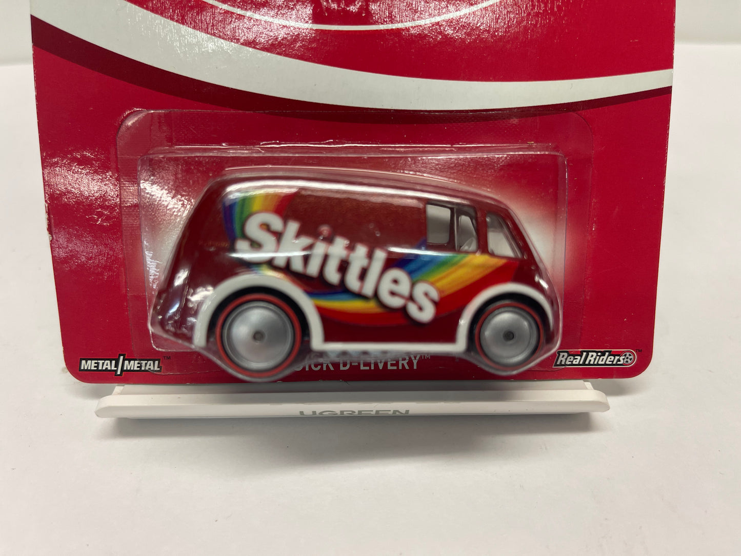 2015 Hot Wheels QUICK D-LIVERY Skittles - Mars Candy - HW Pop Culture 1:64 BDR84