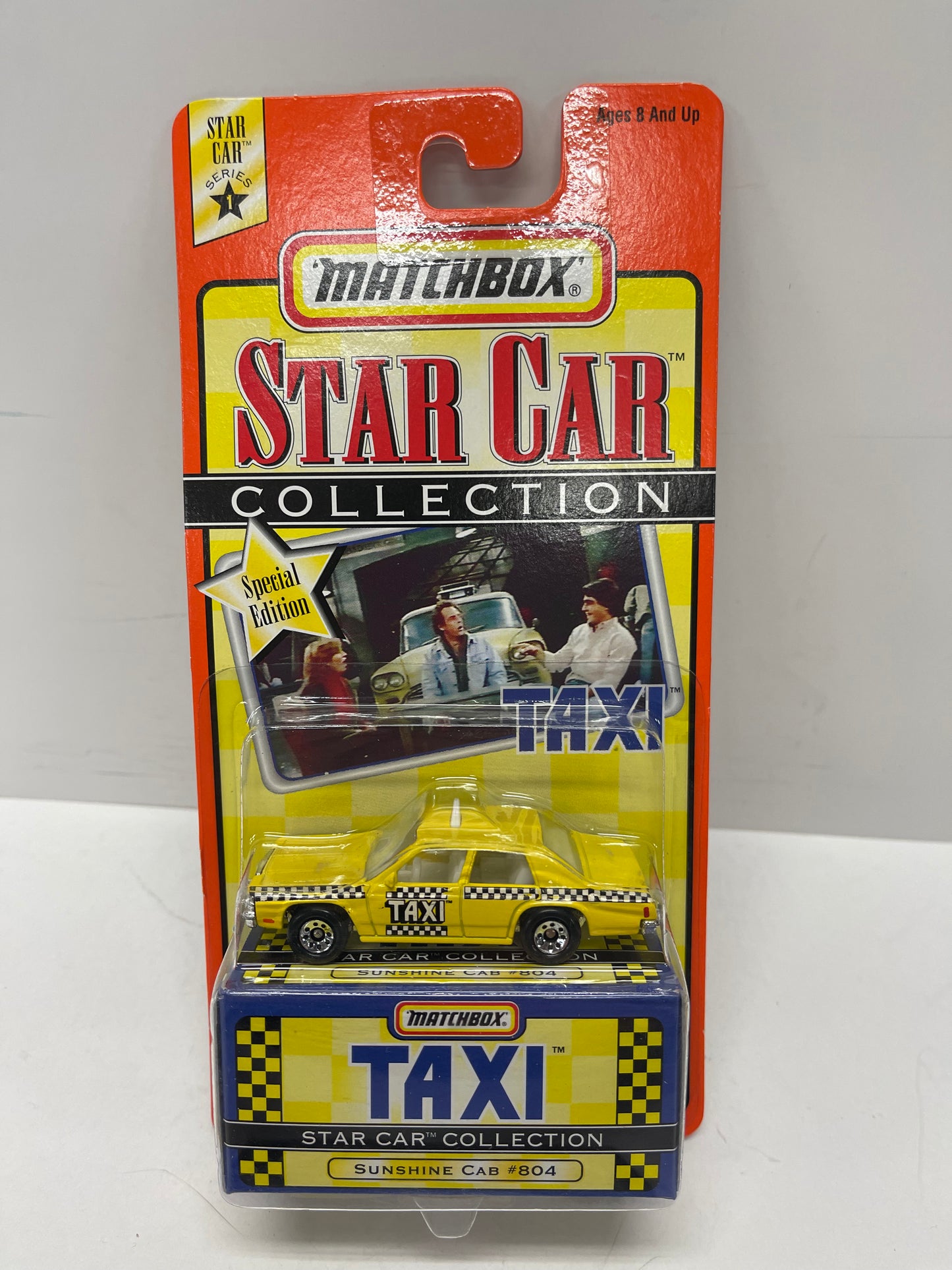 Matchbox Star Car Collection Special Edition Taxi TV Show Sunshine Cab #804