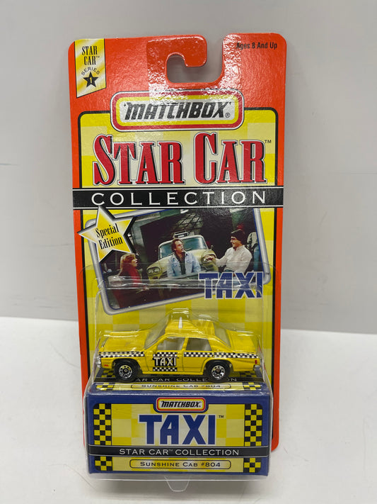 Matchbox Star Car Collection Special Edition Taxi TV Show Sunshine Cab #804