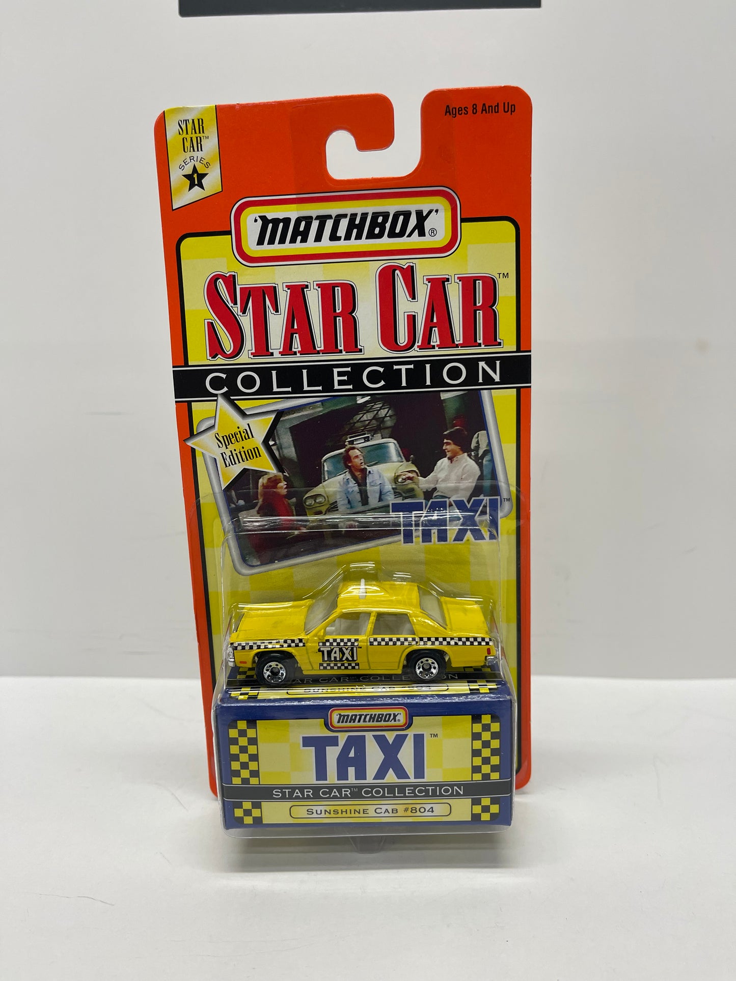 Matchbox Star Car Collection Special Edition Taxi TV Show Sunshine Cab #804