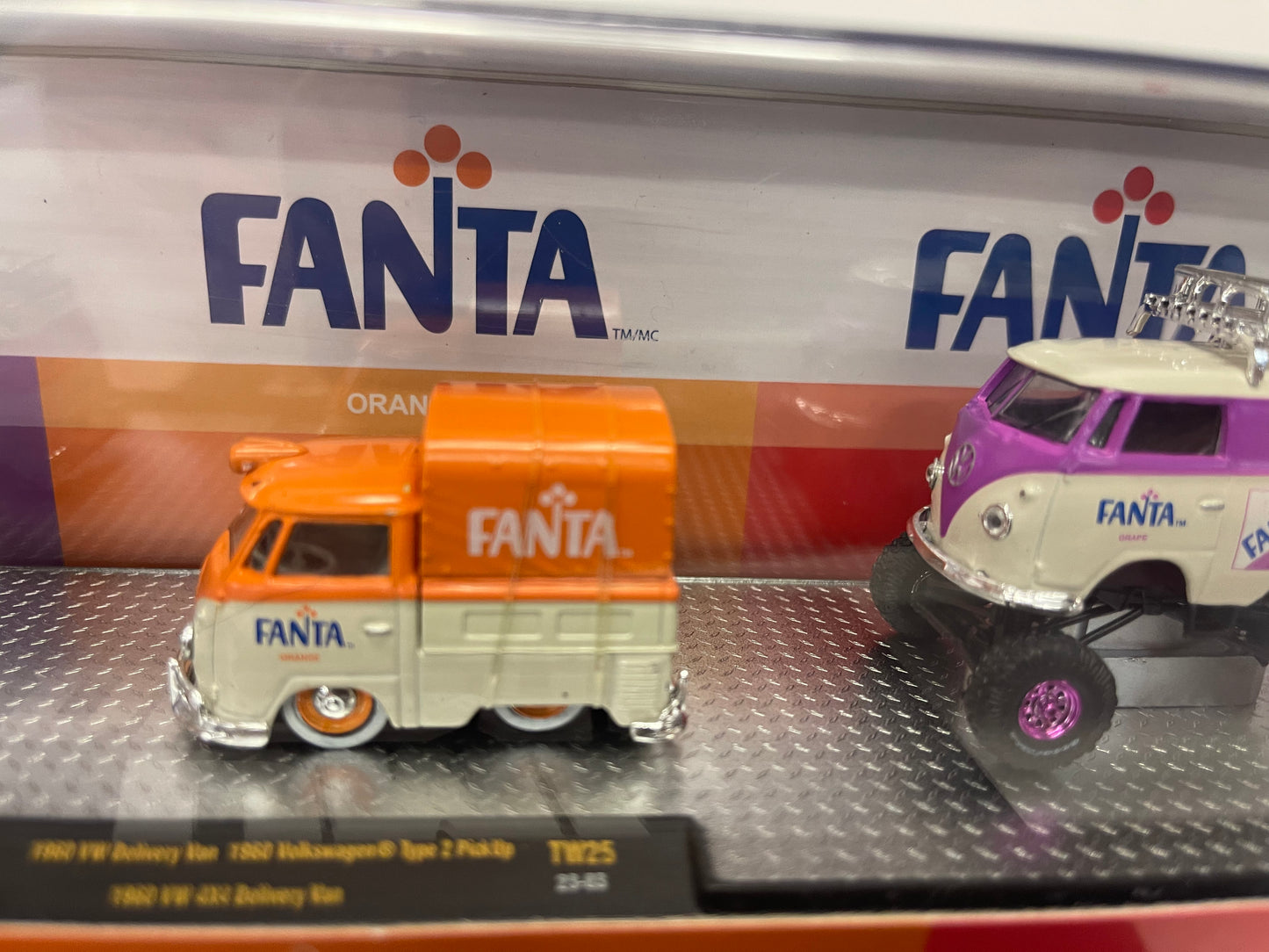 M2 Machine Fanta 1960 VW Delivery Van, Volkswagen, VW 4x4 Delivery Van TW25