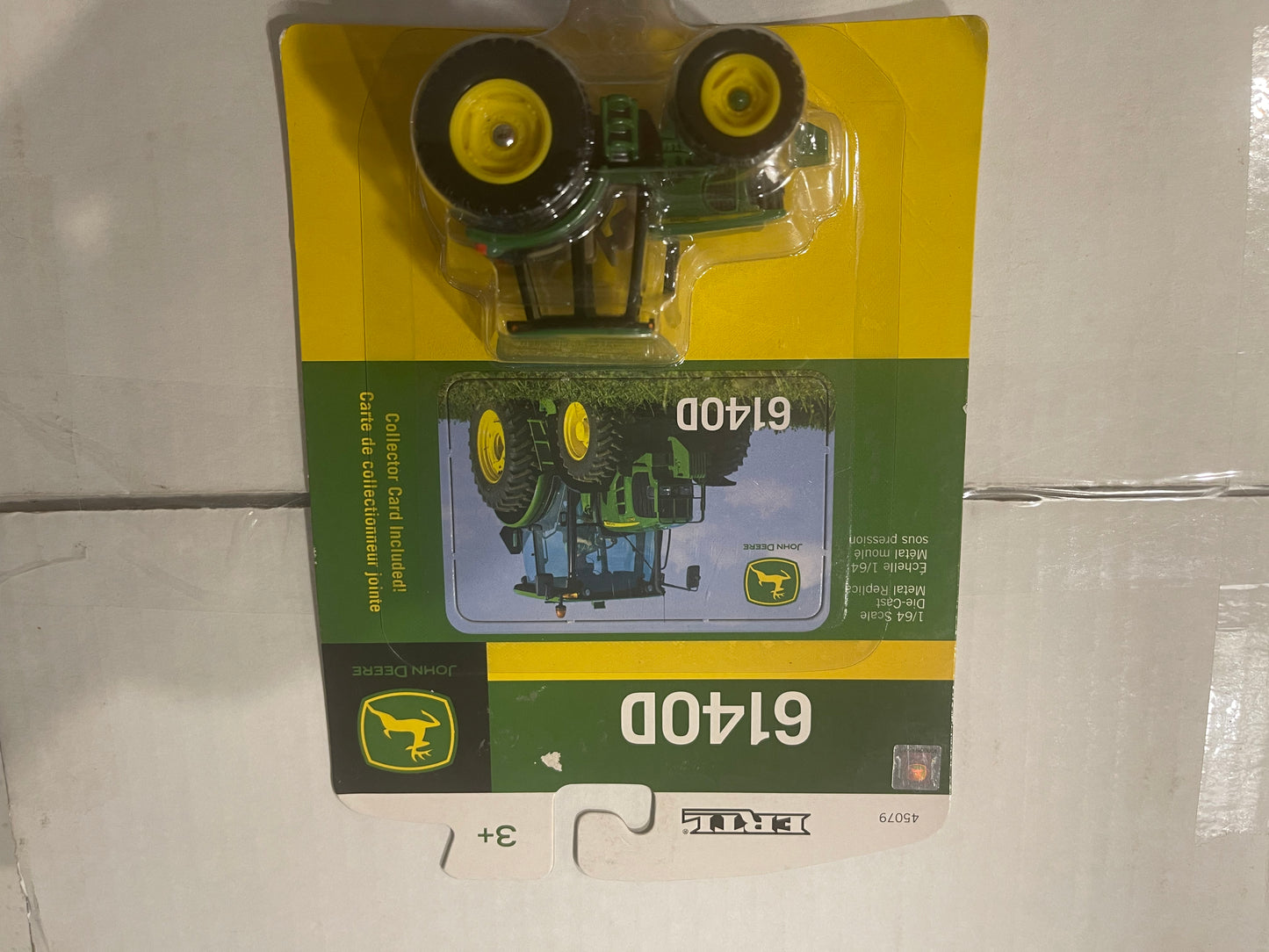 1/64 Scale John Deere 6140D Fwa Tractor Die-Cast Ertl