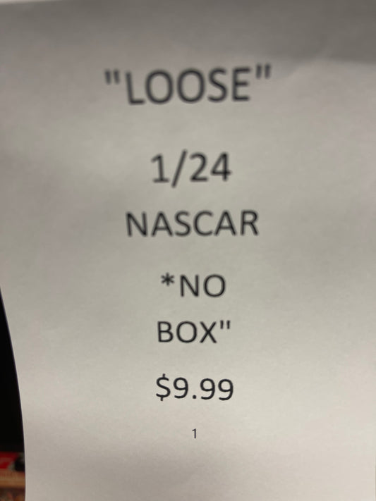 "LOOSE" 1/24 NASCAR NO BOX