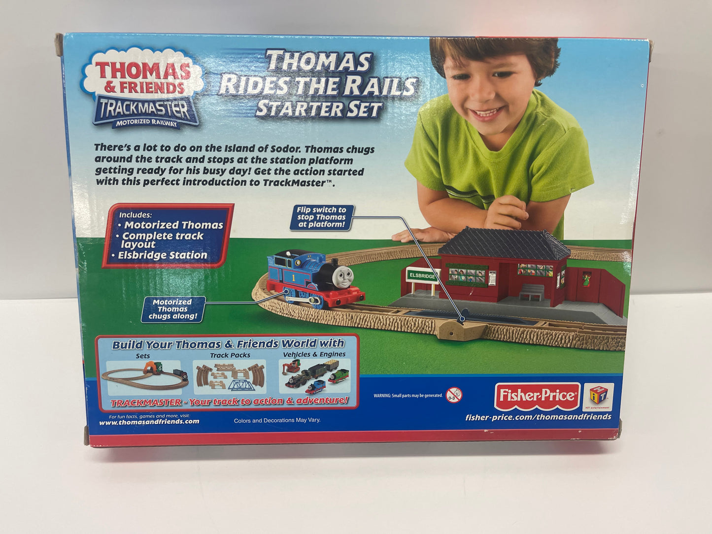 Thomas & Friends "THOMAS RIDES THE RAILS" Starter set NEW