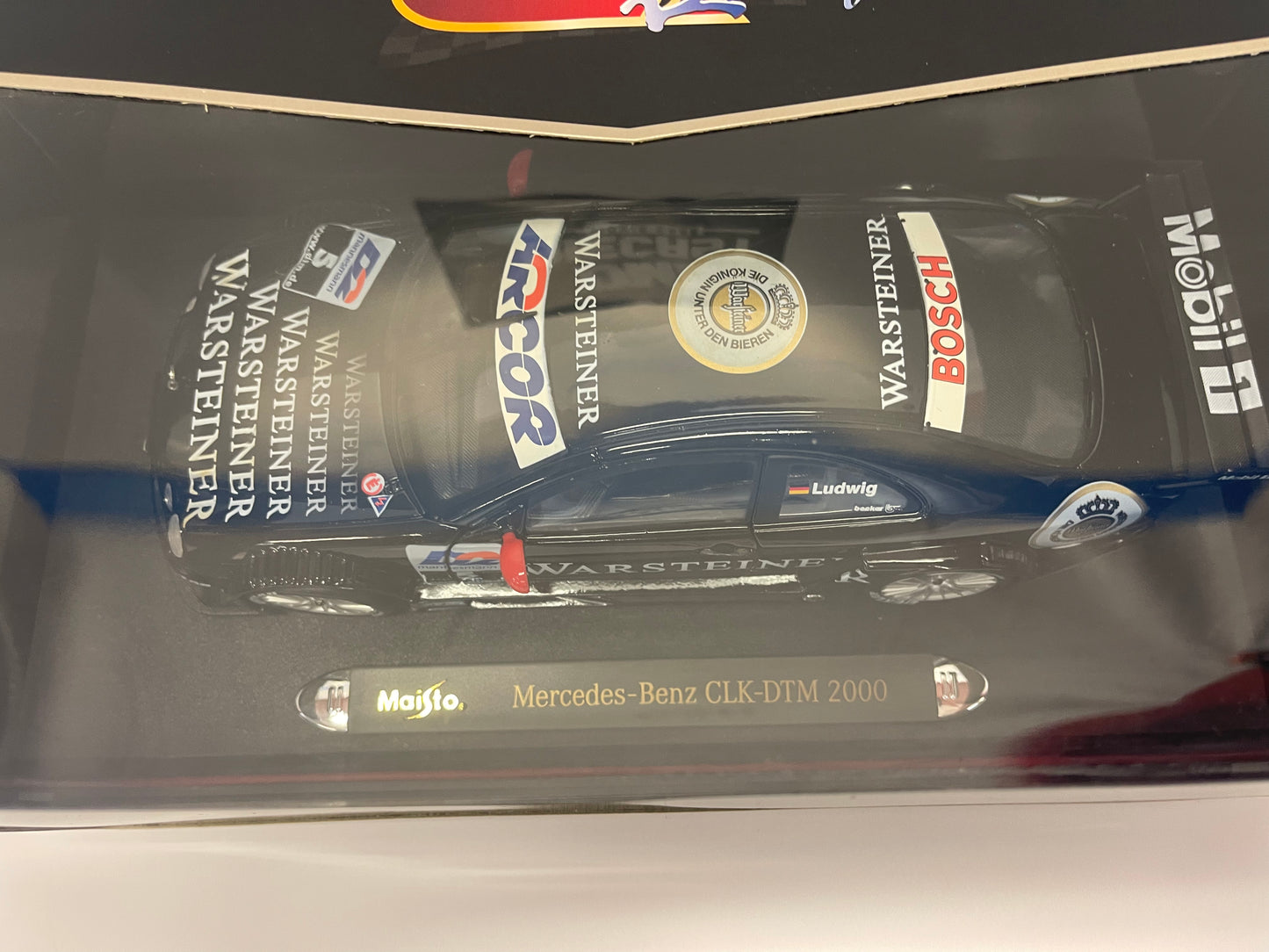 1/18 MAISTO GT RACING 2000 MERCEDES-BENZ CLK-DTM 2000