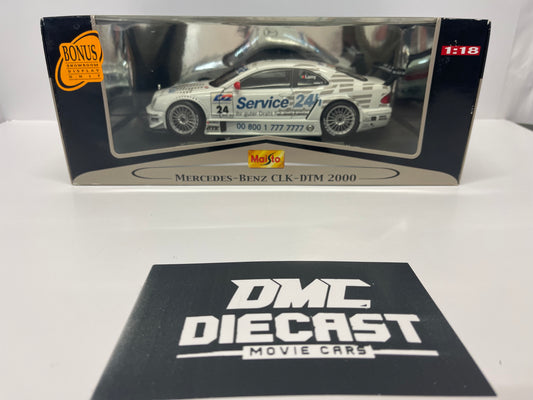 1/18 MAISTO GT RACING 2000 MERCEDES-BENZ CLK-DTM V2