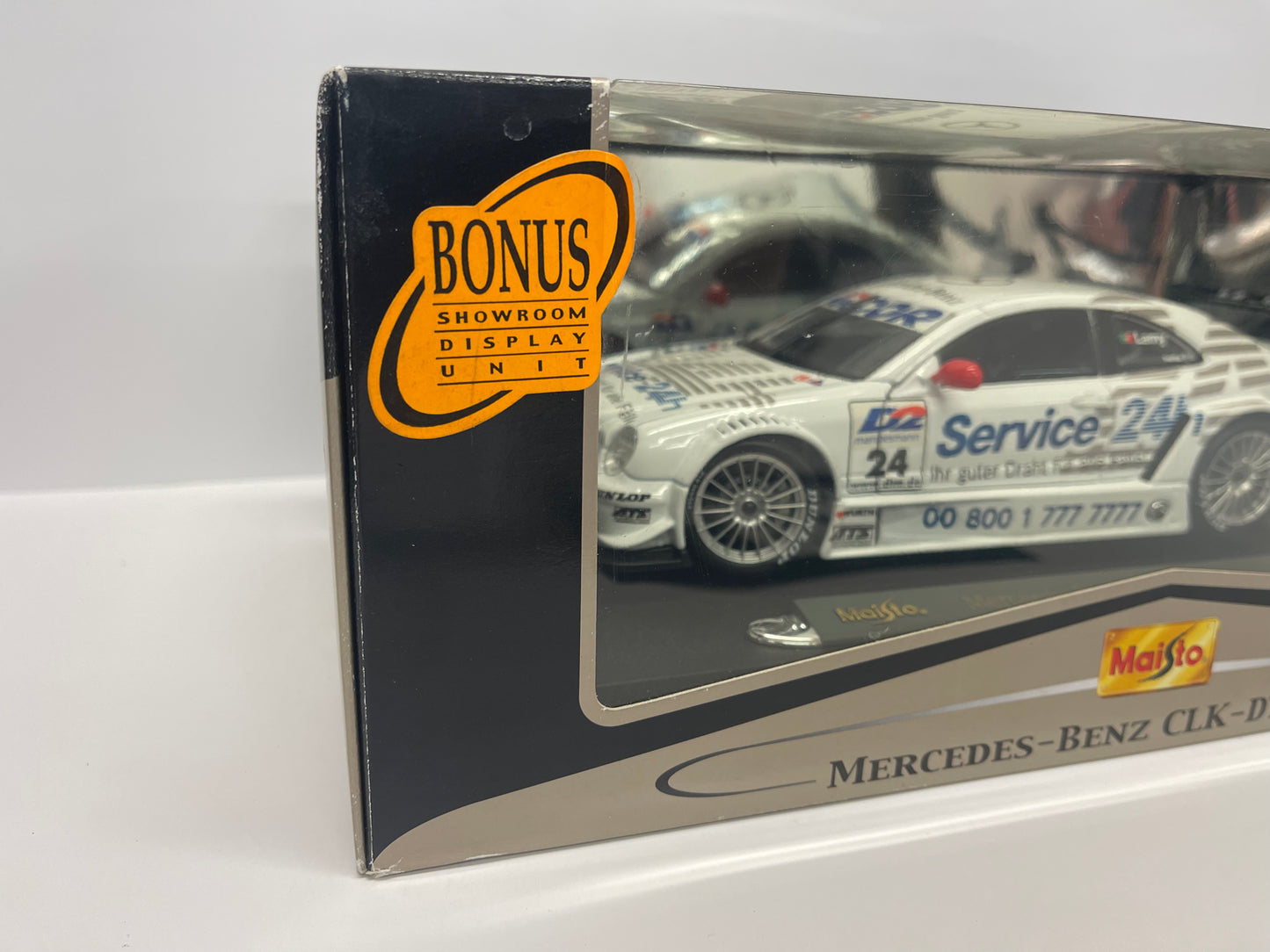 1/18 MAISTO GT RACING 2000 MERCEDES-BENZ CLK-DTM V2