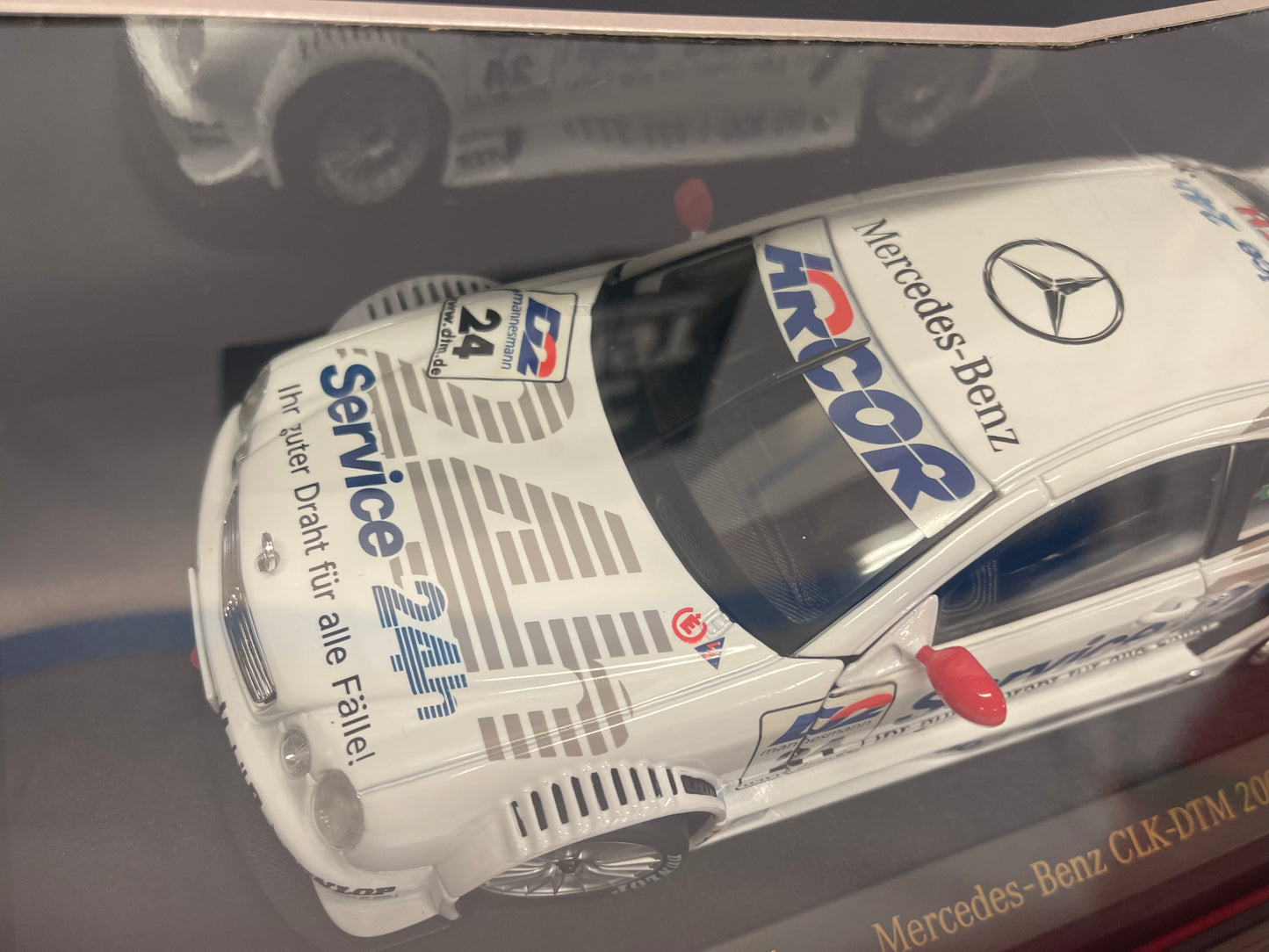 1/18 MAISTO GT RACING 2000 MERCEDES-BENZ CLK-DTM V2