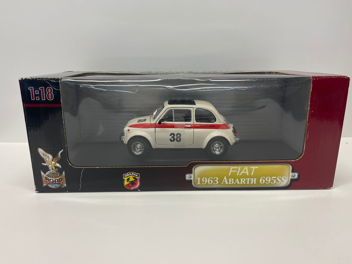 1/18 Mini Cooper / Fiat Abrath 695SS" Racer version #38