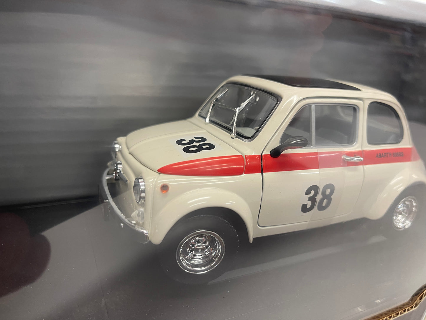 1/18 Mini Cooper / Fiat Abrath 695SS" Racer version #38