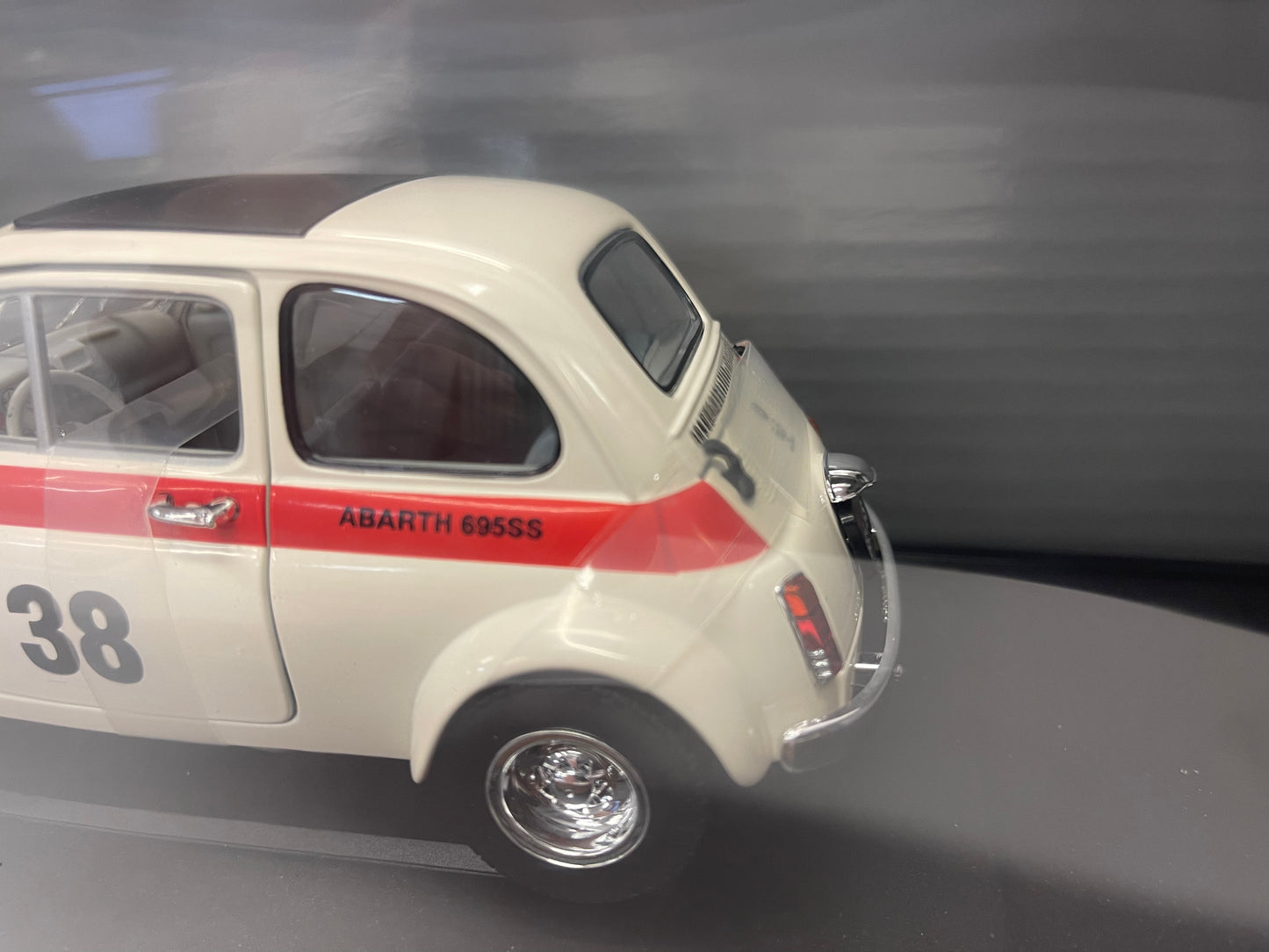 1/18 Mini Cooper / Fiat Abrath 695SS" Racer version #38