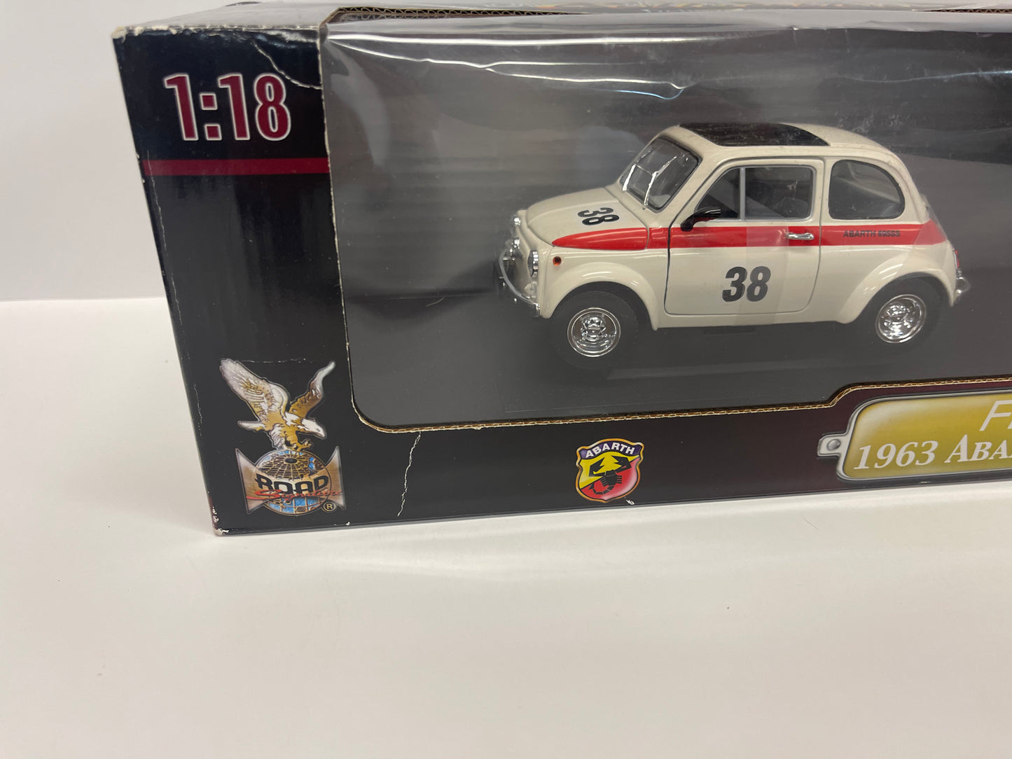 1/18 Mini Cooper / Fiat Abrath 695SS" Racer version #38