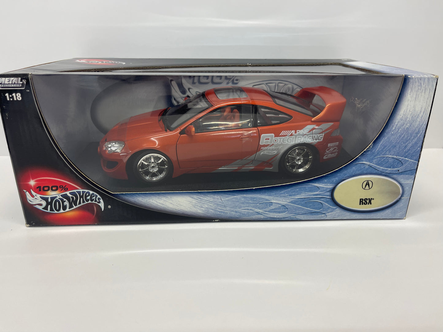 Acura RSX Metallic Brown Car 100% Hot Wheels Die Cast 1:18 Scale