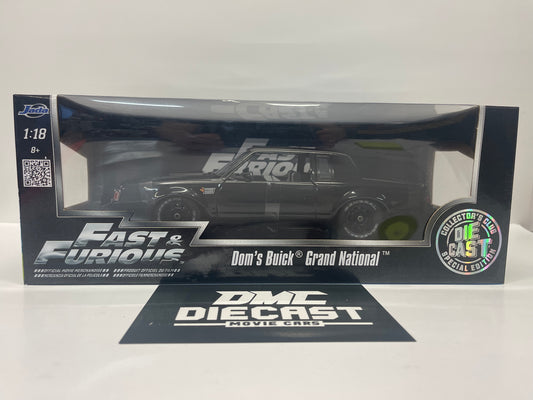 1:18 Dom's BUICK GRAND NATIONAL "Fast Furious" New IN Box from 2015!