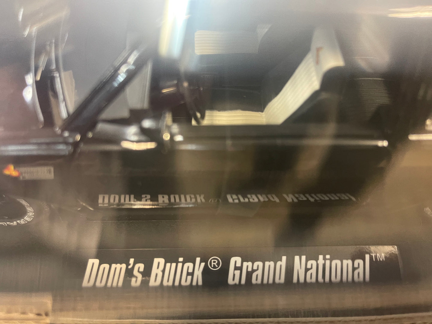 1:18 Dom's BUICK GRAND NATIONAL "Fast Furious" New IN Box from 2015!