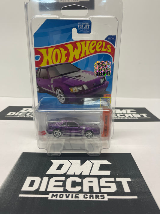 Hot Wheels Super Treasure Hunt 84 Mustang SVO Factory Sealed 2022 STH Purple