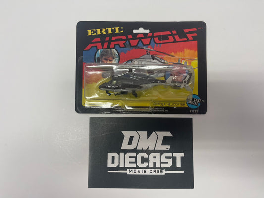 Vintage Sealed 1984 Ertl 1:64 Diecast AIRWOLF Helicopter NEW