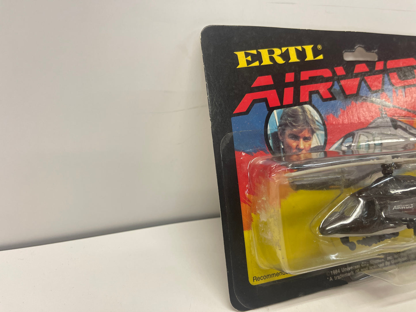 Vintage Sealed 1984 Ertl 1:64 Diecast AIRWOLF Helicopter NEW