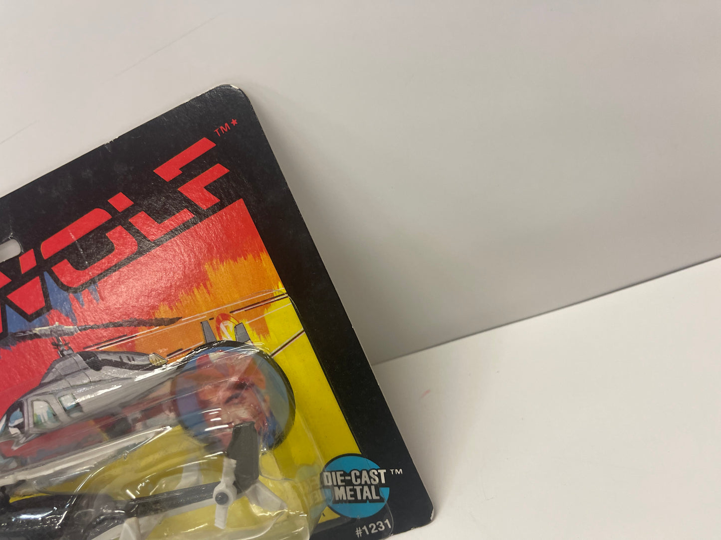 Vintage Sealed 1984 Ertl 1:64 Diecast AIRWOLF Helicopter NEW