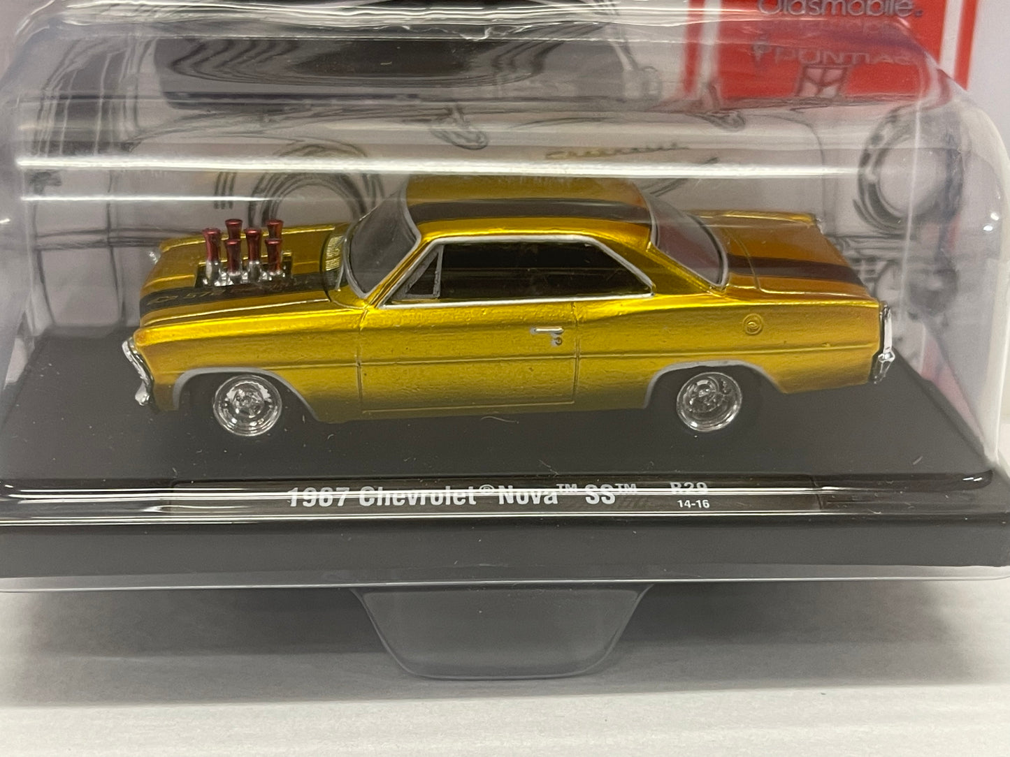 M2 Machines Auto Drivers 1967 Chevrolet 67 Nova SS Chevy R29 14-17 1:64