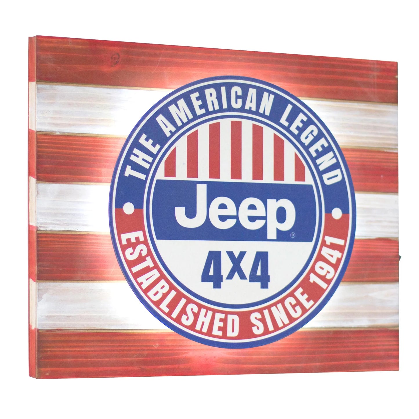 JEEP METAL BACKLIT LED SIGN – 15" X 18"