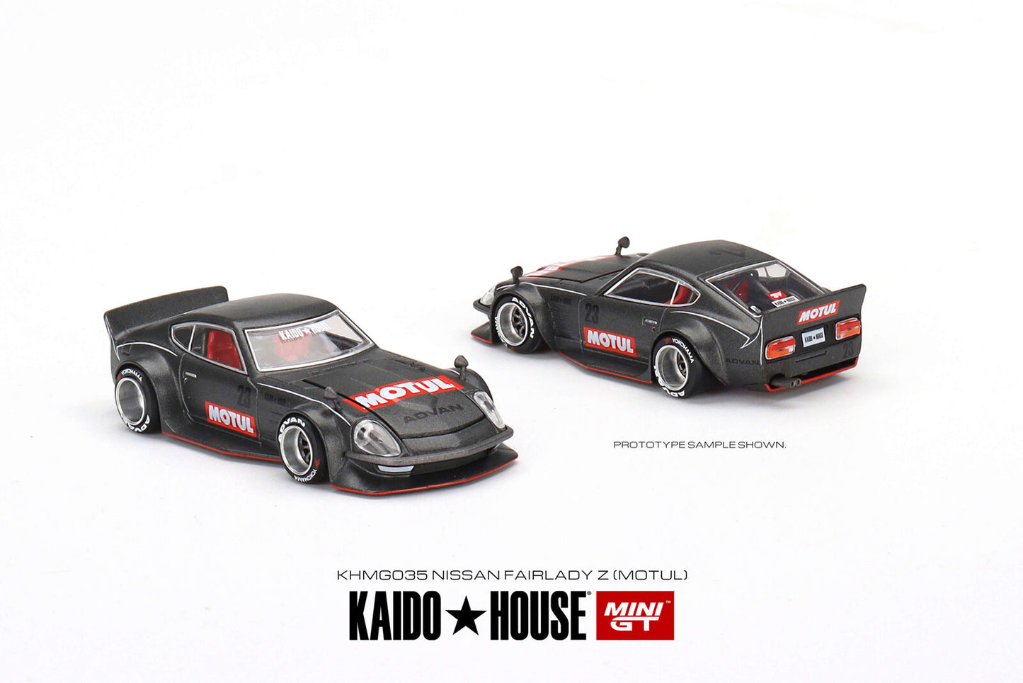 Mini GT 1:64 Kaido House x MINI GT  Datsun KAIDO Fairlady Z MOTUL V1 Diecast