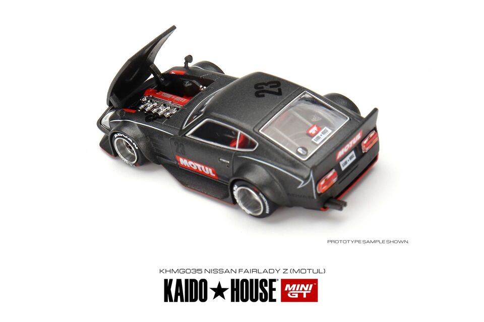 Mini GT 1:64 Kaido House x MINI GT  Datsun KAIDO Fairlady Z MOTUL V1 Diecast