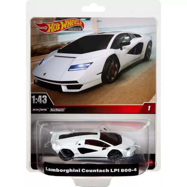 Hot Wheels Premium Lamborghini Countach LPI 800-4 - 1:43 Scale