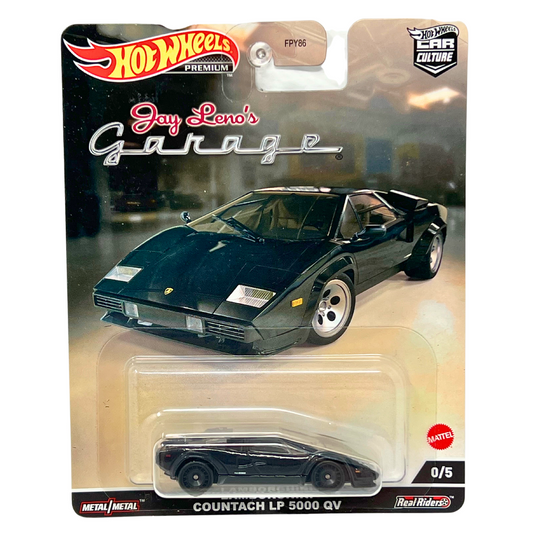 *CHASE* Hot Wheels Car Culture Jay Leno Lamborghini Countach LP 5000 QV