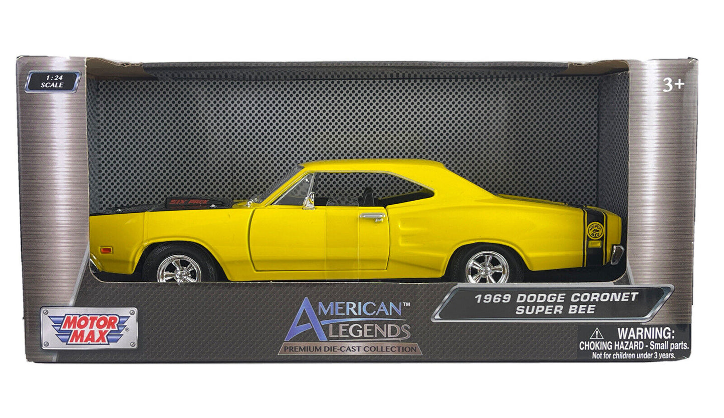 Motor Max 2023 American Legends Premium Collection 1969 Dodge Coronet Super Bee