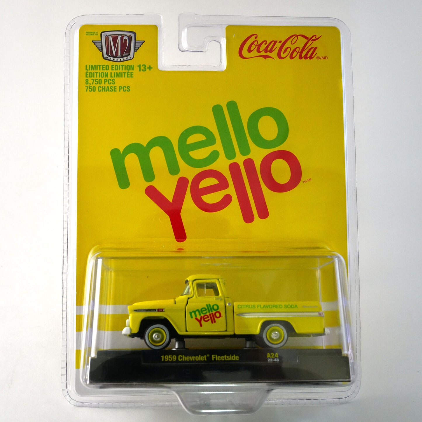 M2 Machines 1959 Chevrolet Fleetside Mello Yello