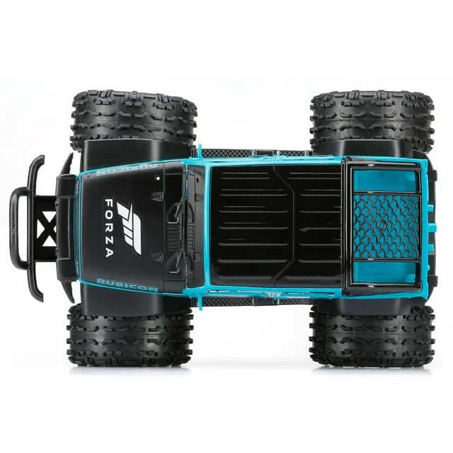 New Bright (1:16) Forza Jeep Wrangler Battery Radio Control Teal Truck