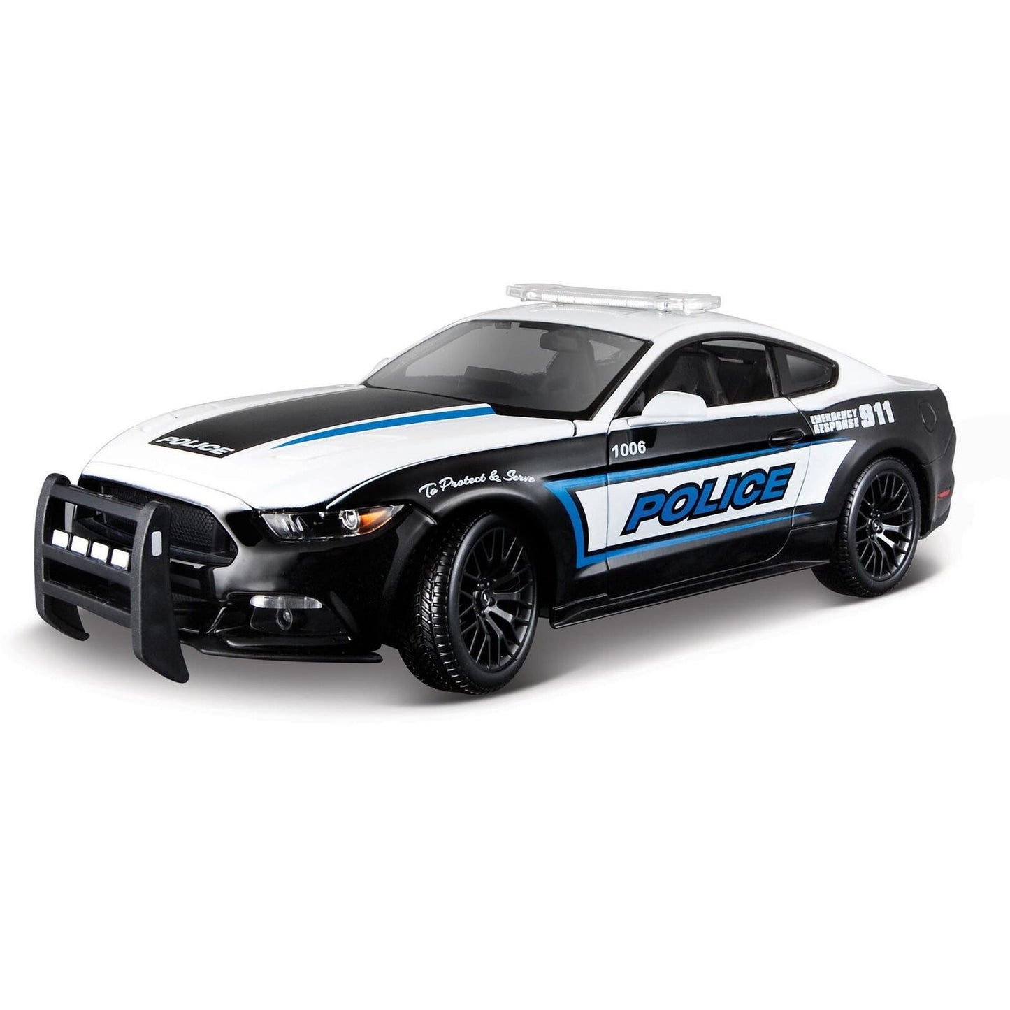 2015 Maisto Ford Mustang GT Police 1/18 Die-cast Special Edition