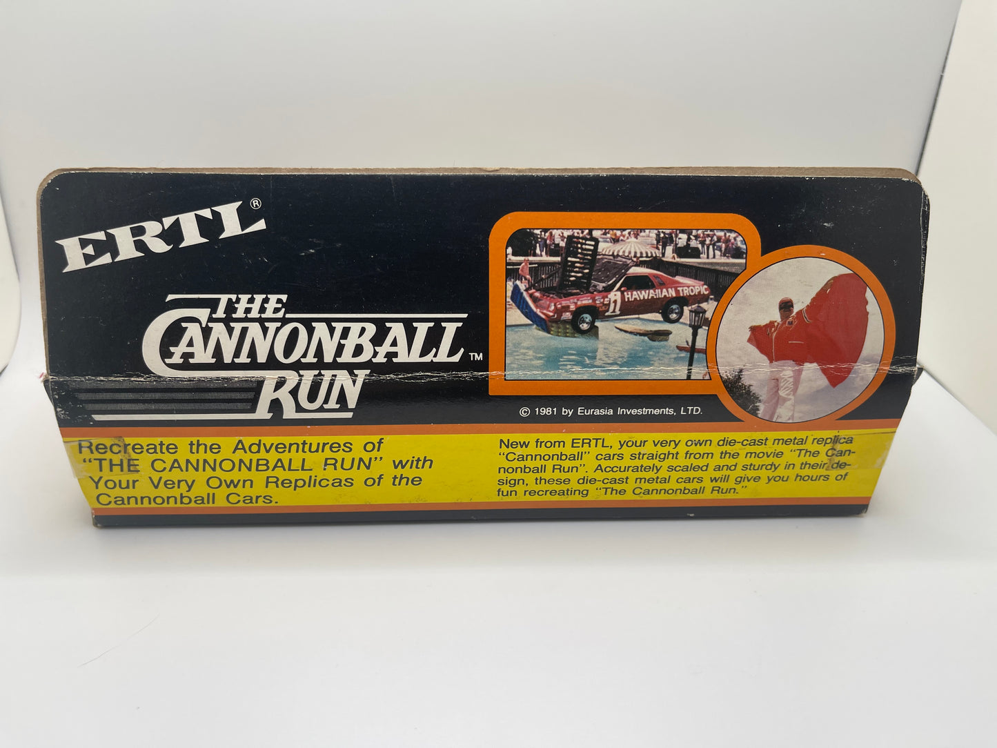 Vintage CANNONBALL RUN 4pc Set from 1981