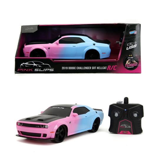 1:16 Dodge Challenger Hellcat Widebody RC Radio Control Cars BY: Jada