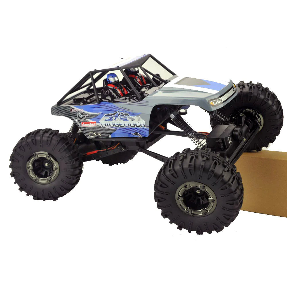 Ridgerock RC Crawler - 4 Wheel Steering - 1:10 Brushed Rock Crawler