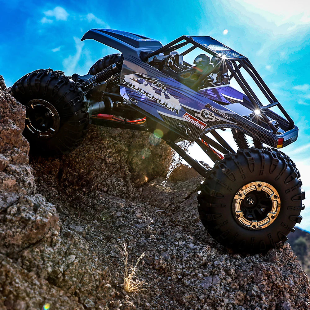 Ridgerock RC Crawler - 4 Wheel Steering - 1:10 Brushed Rock Crawler