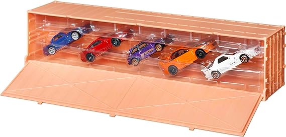 Hot Wheels Ronin Run Container Set, 5 1:64 Scale Premium Cars in Collectible Container