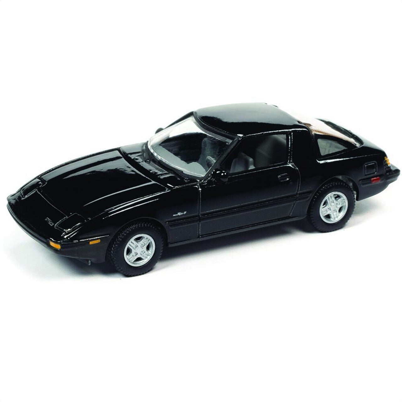 1981 Mazda RX7 - Brilliant Black  1:64 Scale Diecast Replica Model by Johnny Lightning