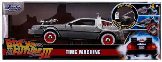 Jada 1:24 Diecast Back to The Future 3 Time Machine with Lights