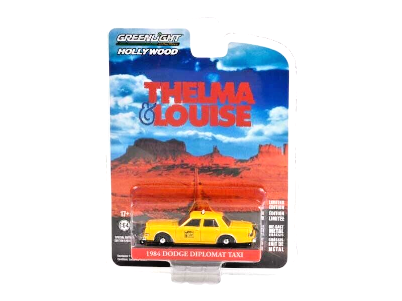 "Thelma & Louise" (1991)  1/64 Diecast Model Car by Greenlight 1984 DODGE DIPLOMAT TAXI