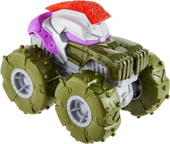 Hot Wheels Monster Trucks 1:43 Scale Rev Tredz "HULK"  Vehicles with Friction Motor for Kids Ages 3 Years Old & Up